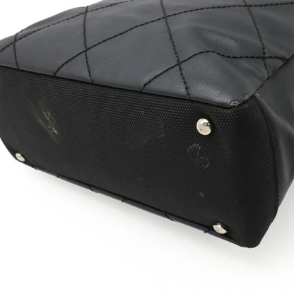 Chanel Paris-Biarritz Tote Pm Shoulder Bag In Satin-Like Coated Canvas