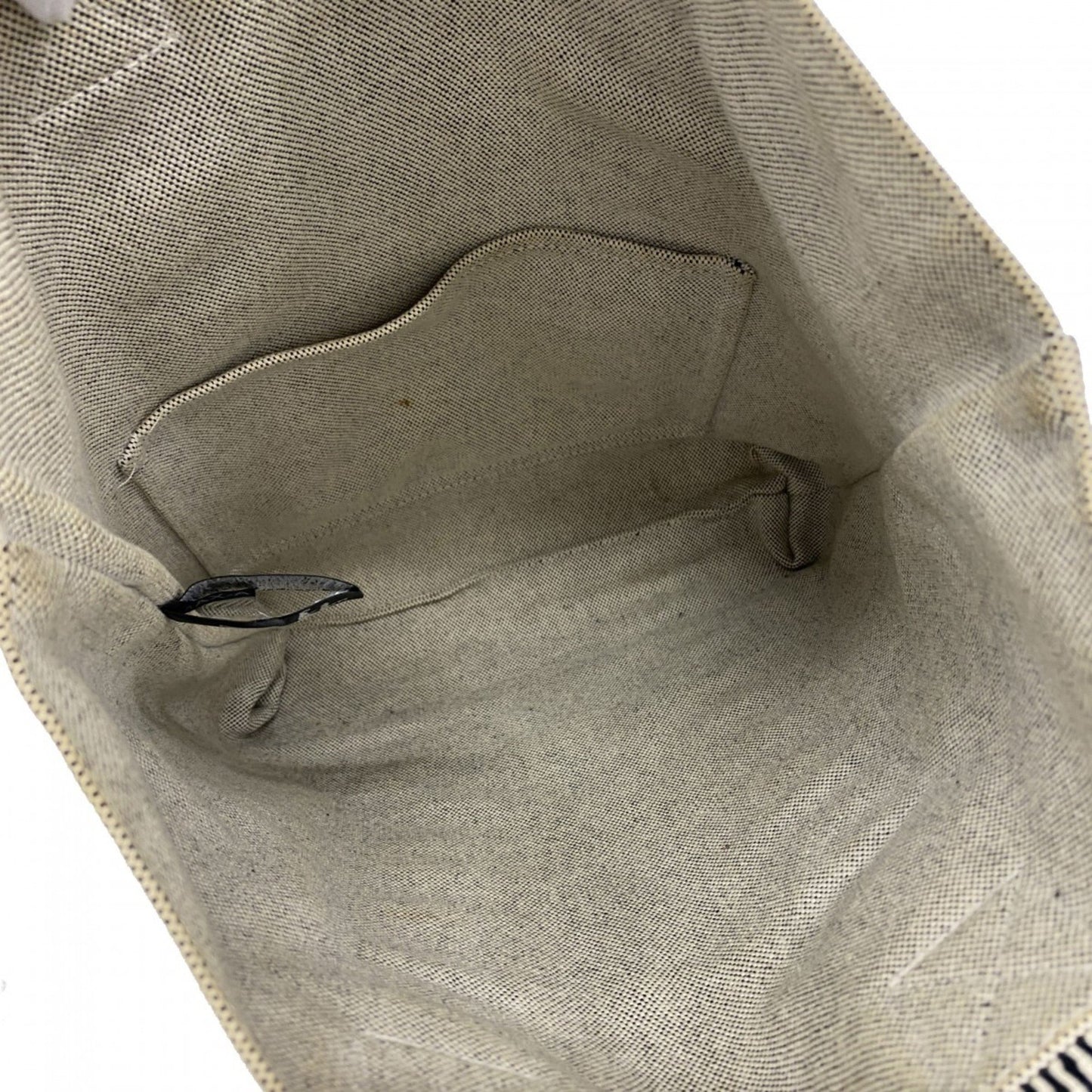 Hermes Herms New Foule To Cabas Canvas Tote Bag