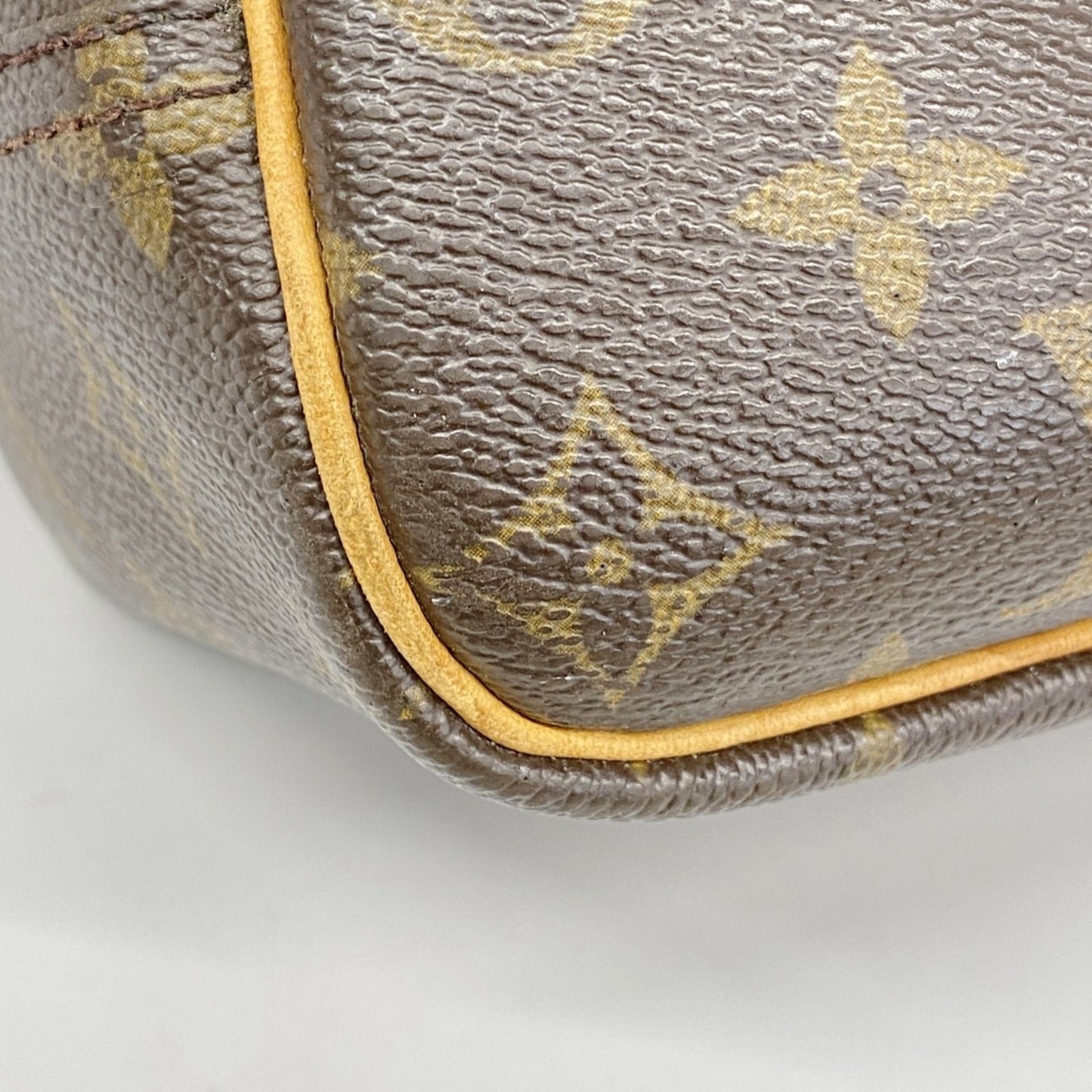 Louis Vuitton Monogram Deauville Handbag M47270 Brown
