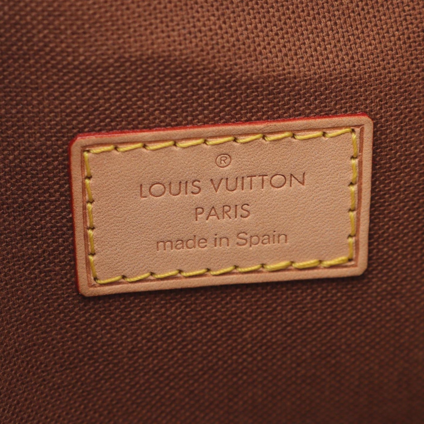 Louis Vuitton Louis Vuitton Pochette Ganju Monogram Waist Bag Body Coated Canvas Leather