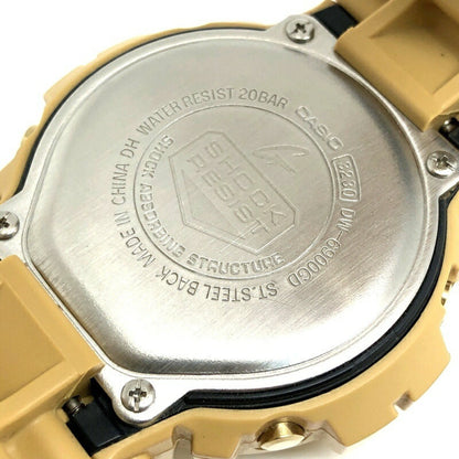 G-Shock Casio Dw-6900Gd-9 Crazy Gold Watch With Mirror Dial And Dark Dial