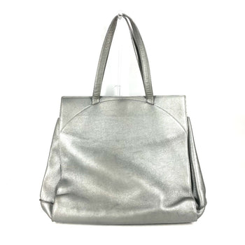 Bvlgari Bulgari Shoulder Bag Logo Turnlock Tote Leather