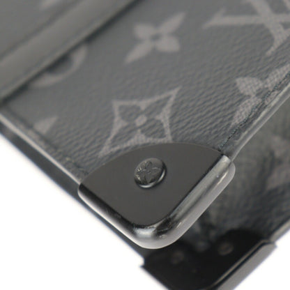 Louis Vuitton Louis Vuitton Trunk Pochette Second Bag M45937 Monogram Eclipse Leather Black