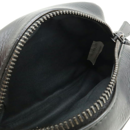 Bottega Veneta Leggero Shoulder Bag/Pochette In Black Leather