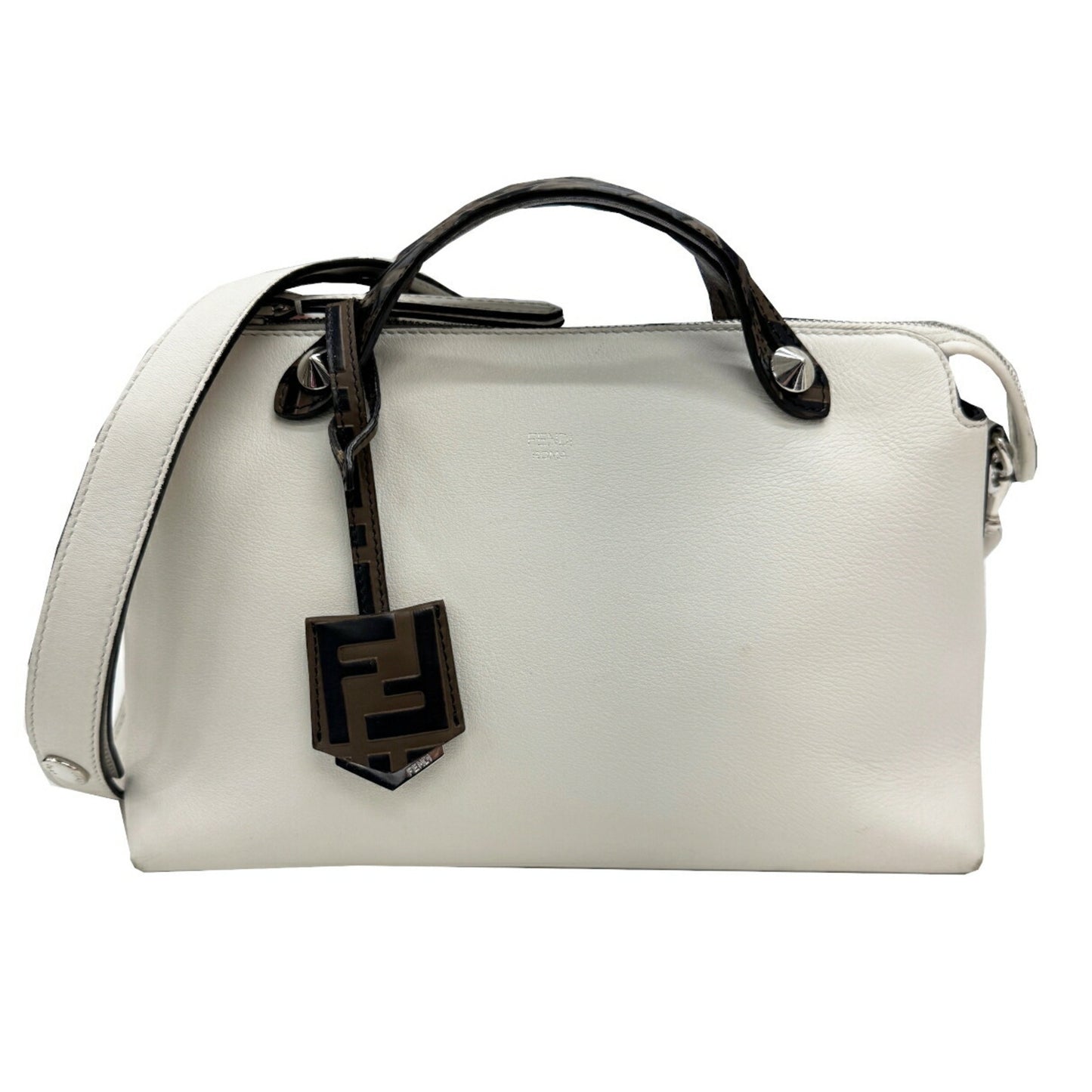Fendi By The Way 8Bl124 Medium Shoulder Bag In White