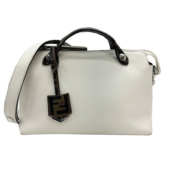 Fendi By The Way 8Bl124 Medium Shoulder Bag In White