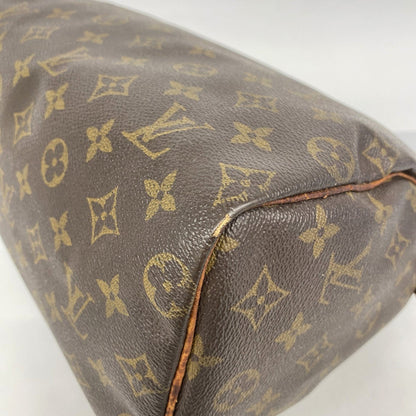 Louis Vuitton Monogram Speedy 25 Handbag M41109 Brown