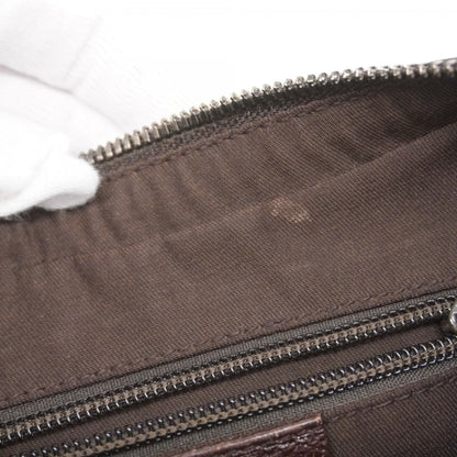 Gucci Gg Canvas Shoulder Bag 122790 Brown