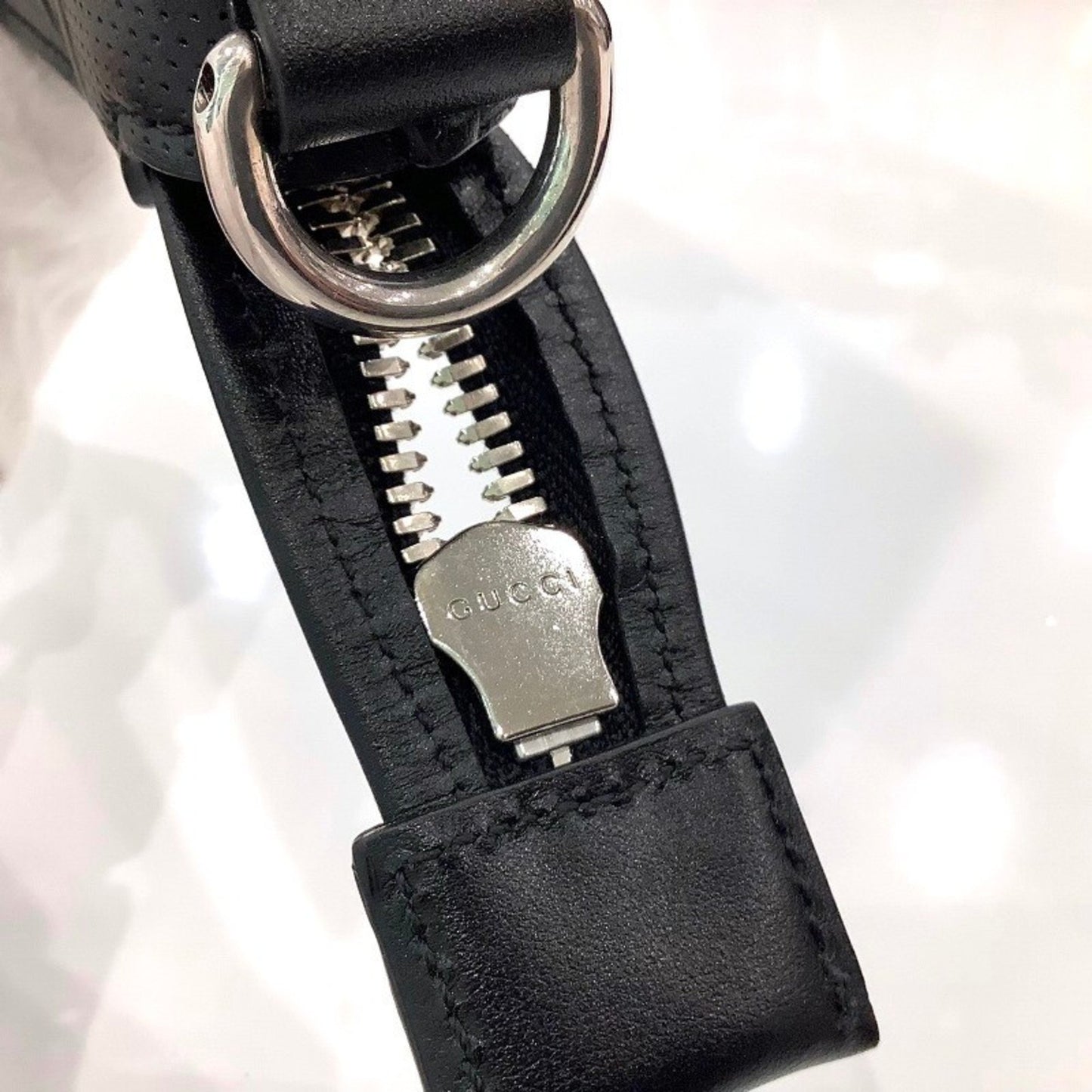 Gucci Gg Embossed Medium Black Clutch Bag Gucci 696009.520981 Ja-24361