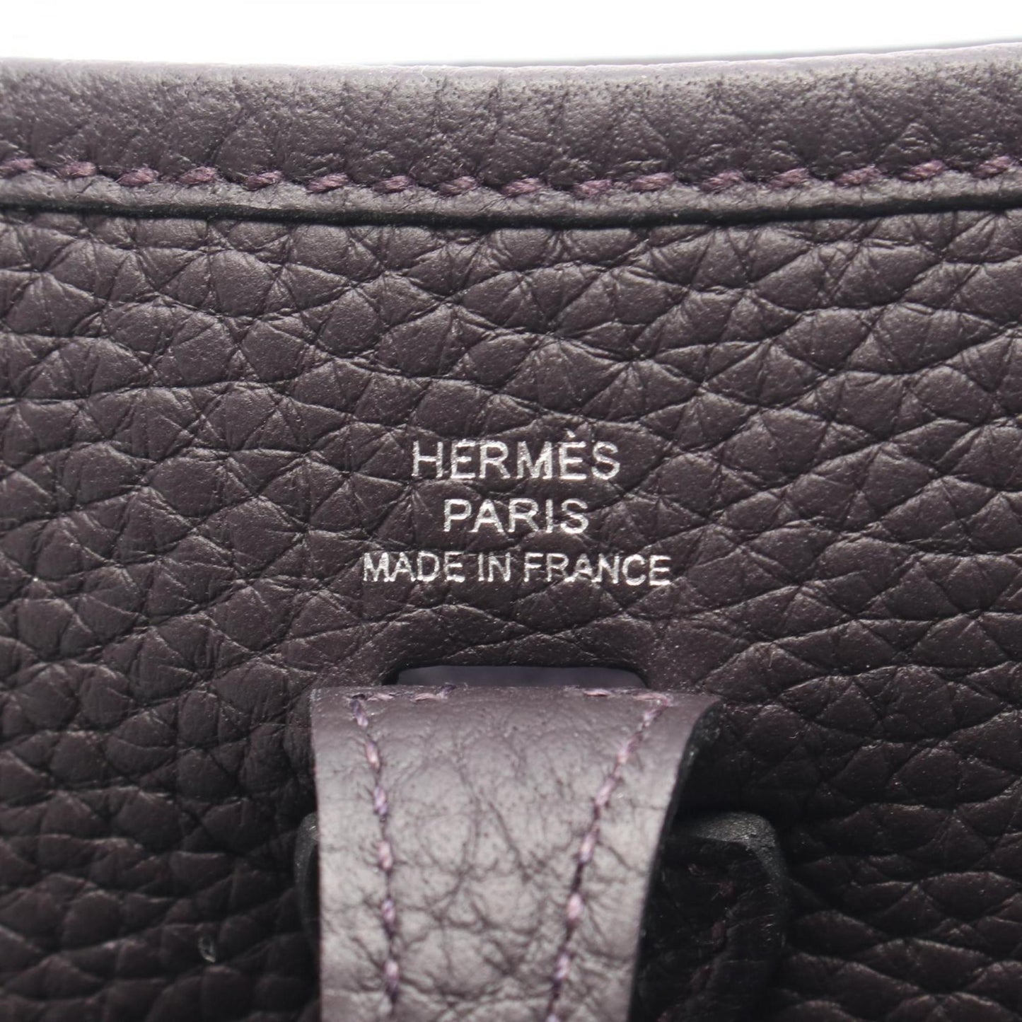 Hermes Herms Evelyn Tpm Shoulder Bag In Taurillon Clemence Leather