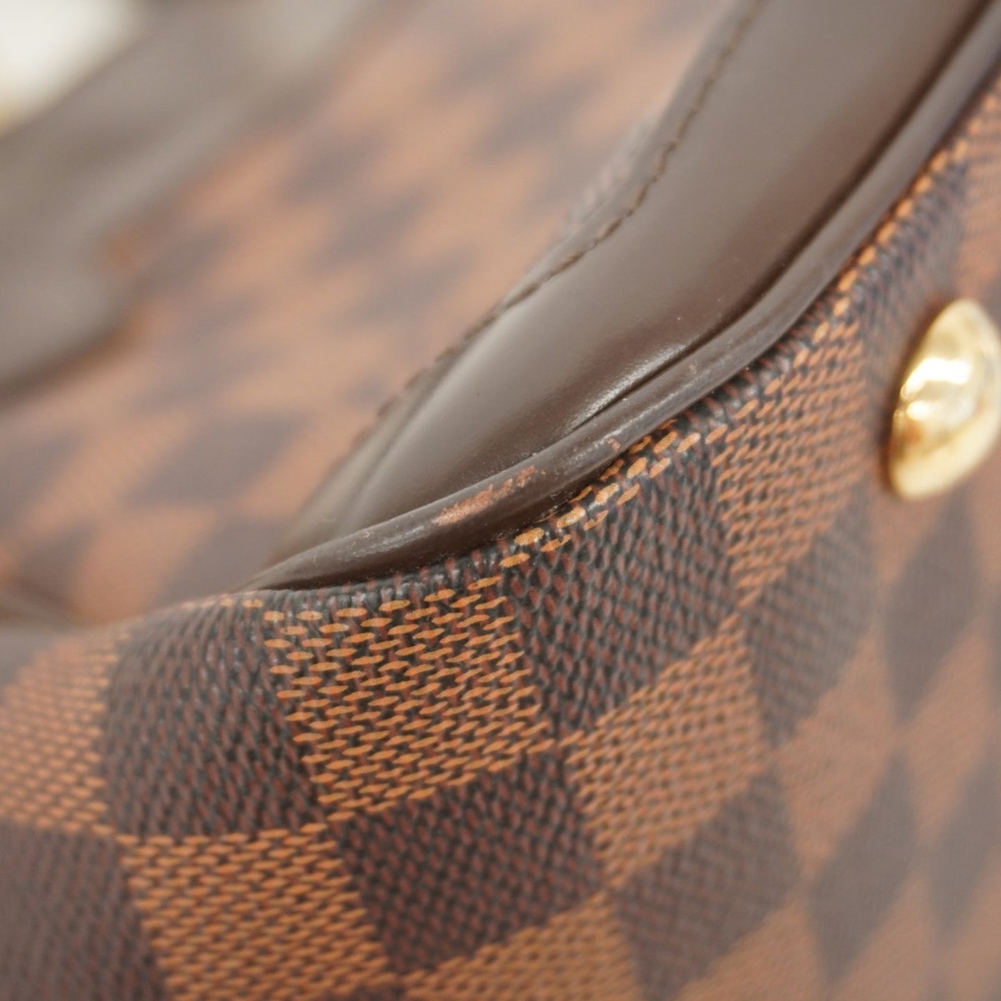 Louis Vuitton Damier Verona Pm Handbag N41117 Ebene