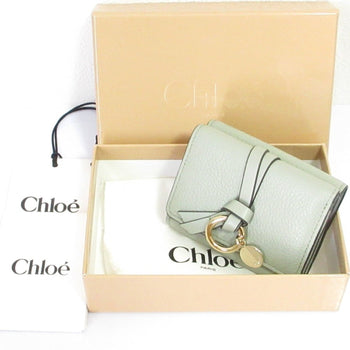 Chlo Chloe Alphabet Mini Trifold Compact Wallet