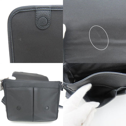 Coach Shoulder Bag C6583 Signature Canvas Leather Black Stripe