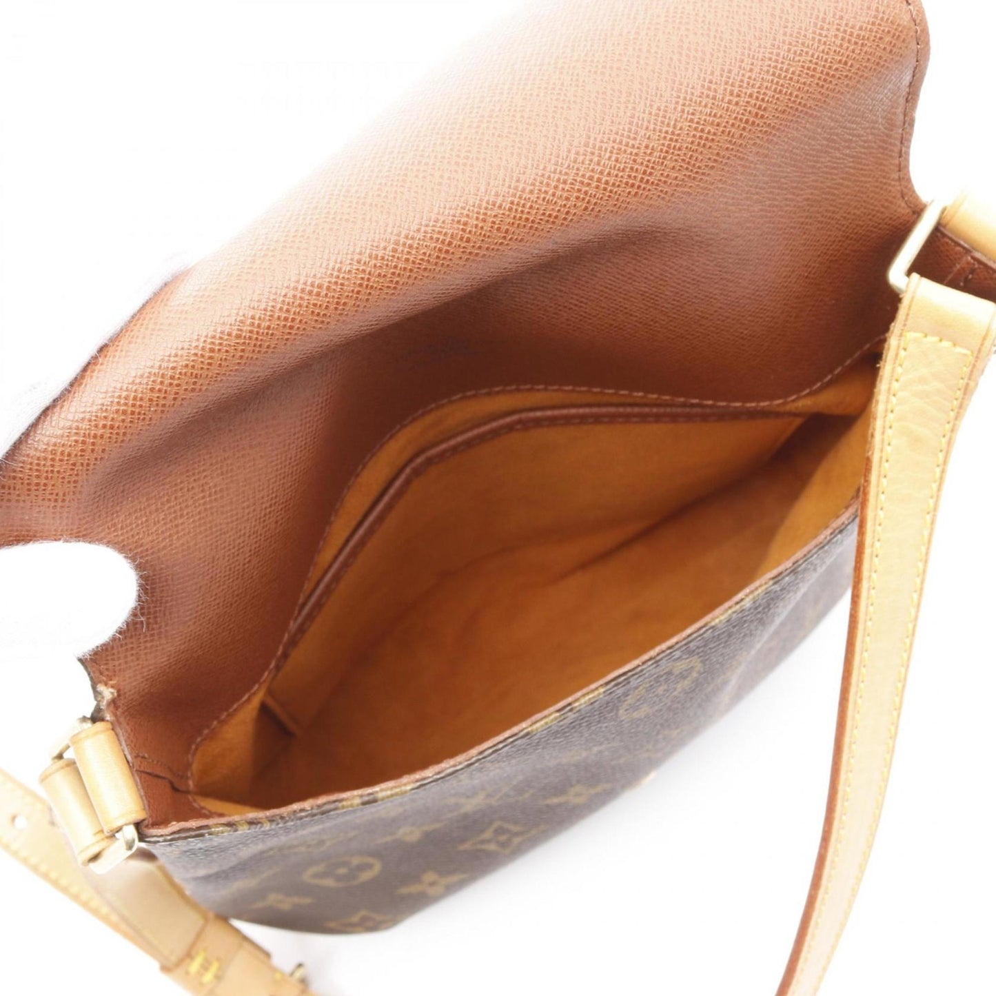 Louis Vuitton Musette Salsa Short Strap Shoulder Bag Coated Canvas Leather Monogram
