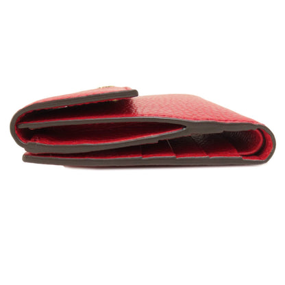 Gucci 449405 Interlocking G Outlet Bi-Fold Wallet Leather