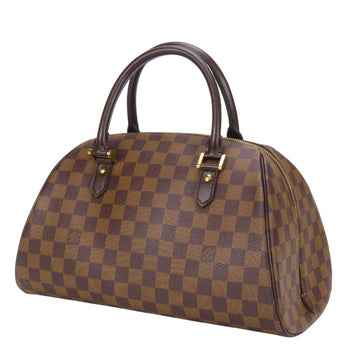 Louis Vuitton Rivera Mm Handbag N41434 Damier Ebene Brown