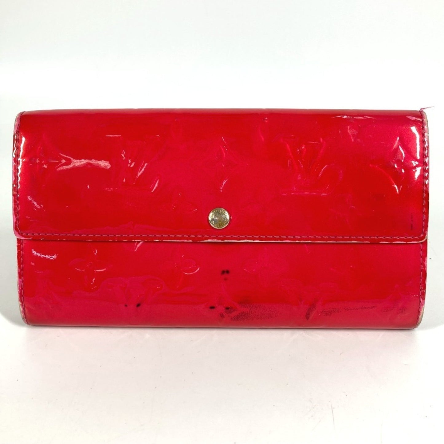 Louis Vuitton M93633 Monogram Vernis Portefeuille Sarah Long Wallet