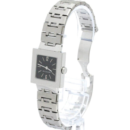 Bvlgari Quadrato Stainless Steel Quartz