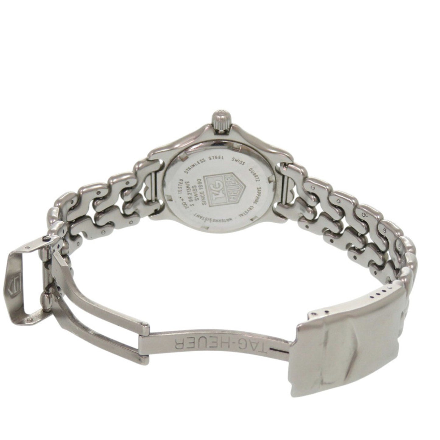 Tag Heuer Sel Date S99.213 Professional Stainless Steel Grey Quartz Watch 0232 Heuer