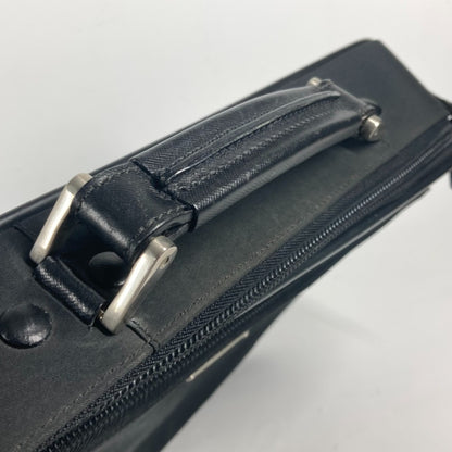 Prada Prada Triangle Logo Plate Bag Document Briefcase Handbag Nylon