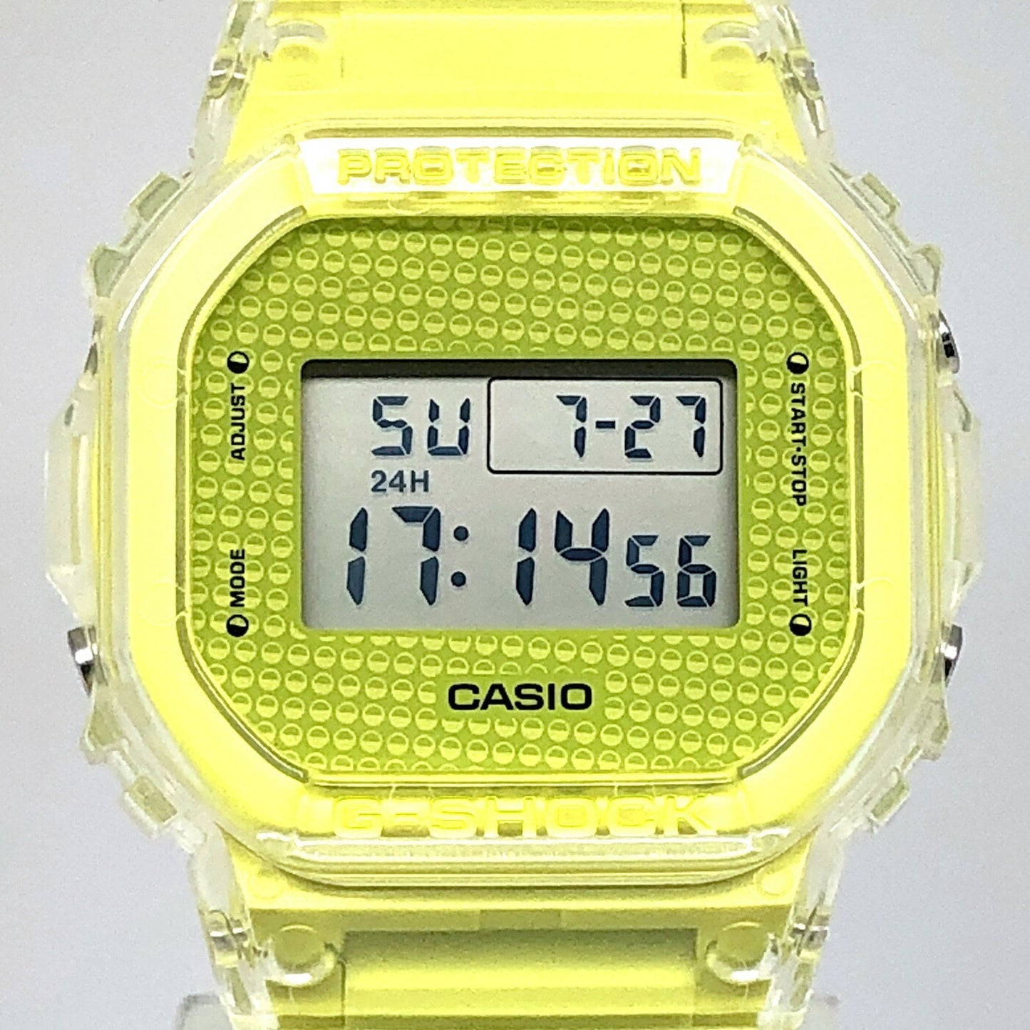 G-Shock Casio Dw-5600Gl-9 Lucky Drop Series Capsule Toy Watch With Skeleton Bezel