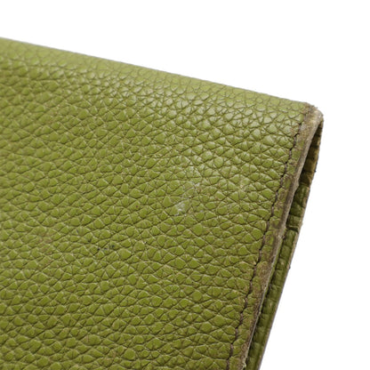 Leather Hermes Long Wallet (Bi-Fold) Togo