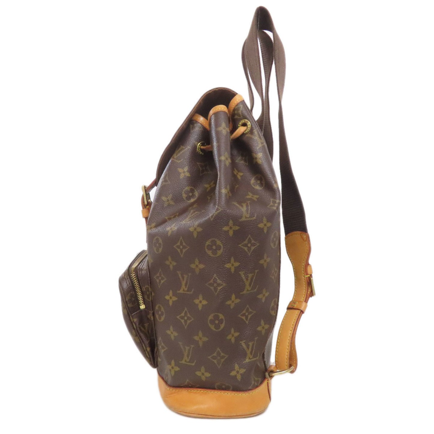 Louis Vuitton M51135 Montsouris Gm Backpack/Daypack Monogram Canvas