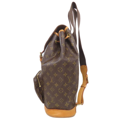 Louis Vuitton M51135 Montsouris Gm Backpack/Daypack Monogram Canvas