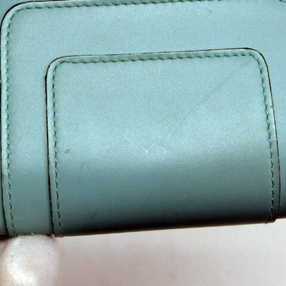 Bvlgari Bulgari Serpenti Forever Round Zip Coin Purse Light Blue