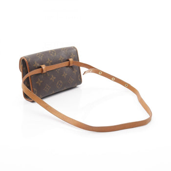 Louis Vuitton Florentine Pochette Monogram Waist Bag/Body Bag In Coated Canvas And Leather
