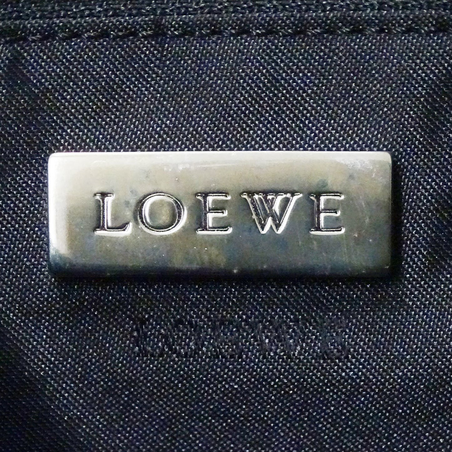 Loewe Women'S Anagram Shoulder Bag In Black Nappa Leather. A Simple