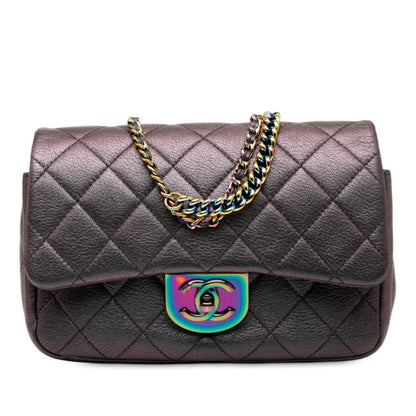 Chanel Matelasse Coco Mark Gradient Metallic Handbag/Shoulder Bag