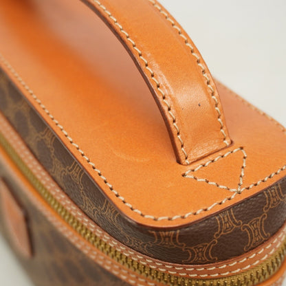 Celine Vanity Bag Macadam Brown