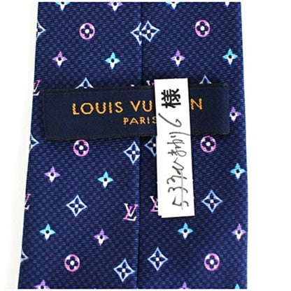 Louis Vuitton Silk Tie Cravate Monogram M76609 Louis Vuitton