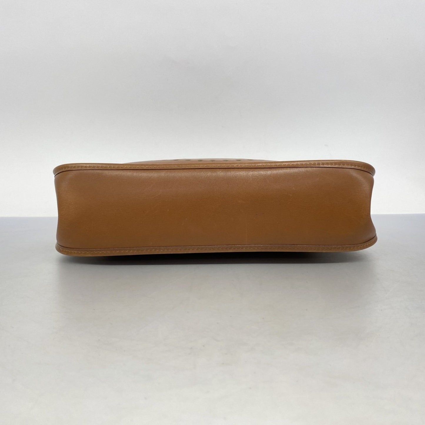 Hermes Herms Evelyn 1 Shoulder Bag In Box Calf Noisette