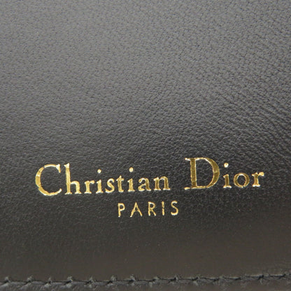 Christian Dior Motif Bi-Fold Wallet Calfskin