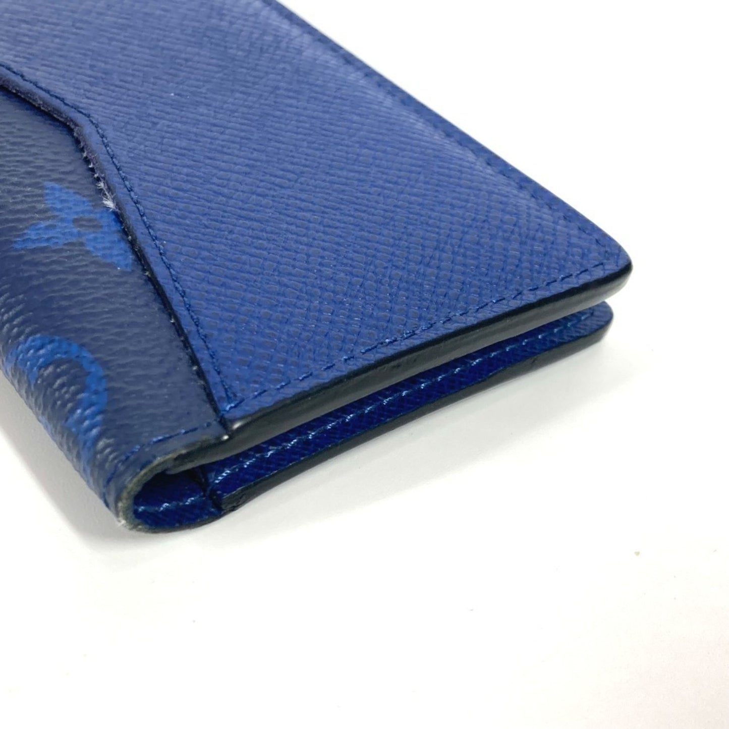 Louis Vuitton M30301 Taiga Rama Organizer De Poche Bi-Fold Business Card Holder/Card Case Leather