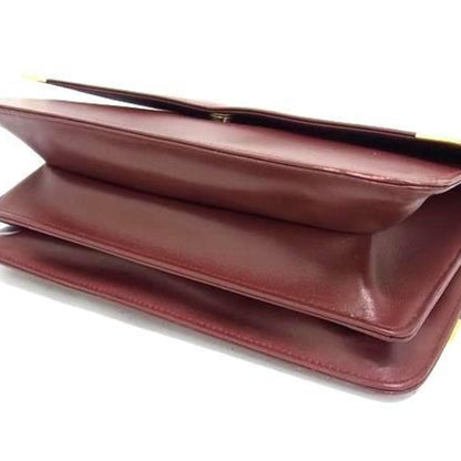 Cartier Shoulder Bag Must Line - Bordeaux Leather