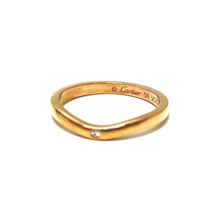 Cartier 18Kpg Ballerina 3P Ring