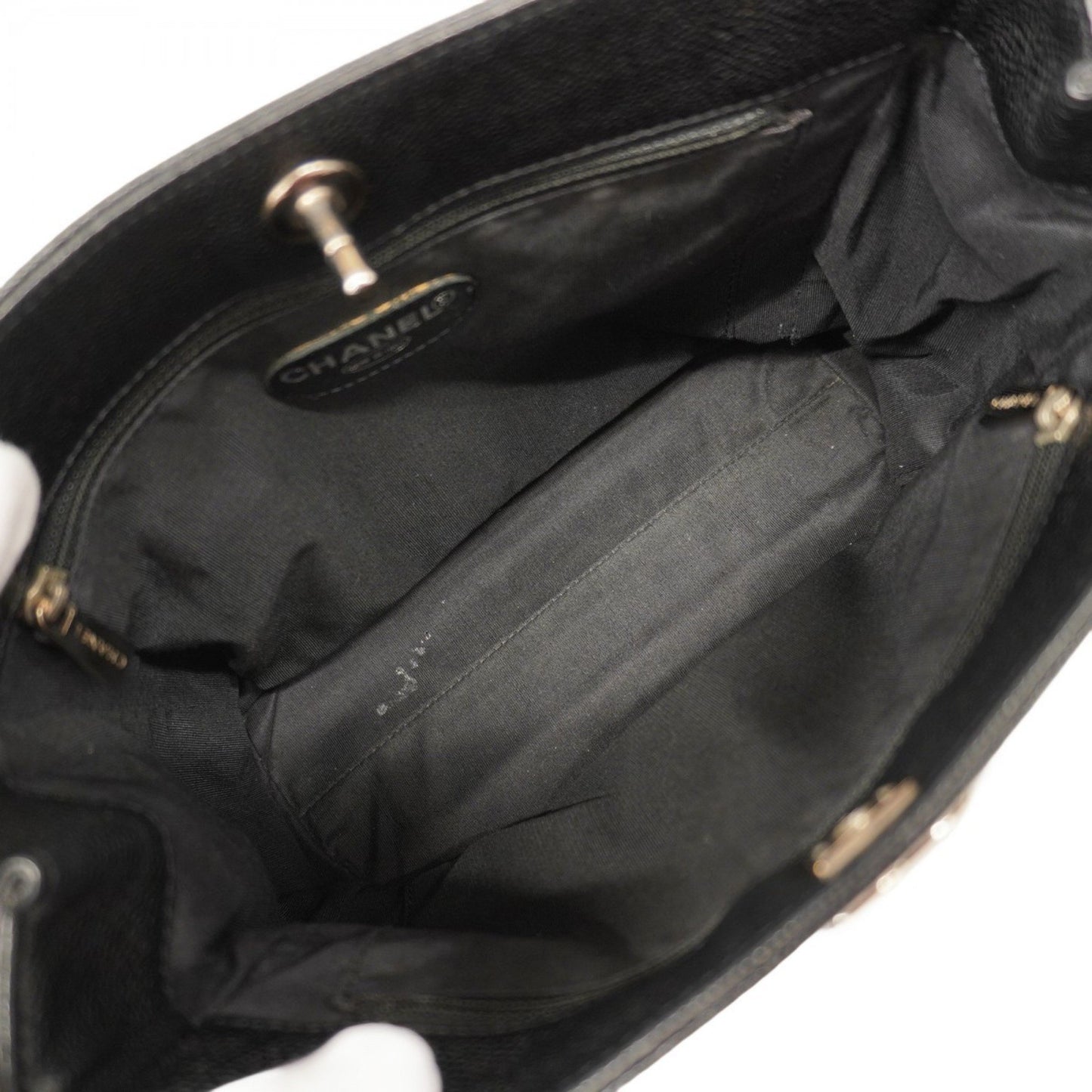 Chanel Matelasse Caviar Leather Handbag