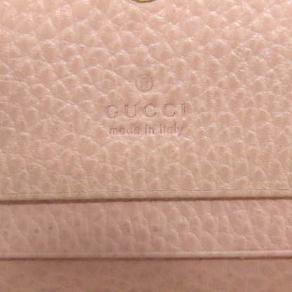 Gucci 456126 Gg Marmont Double G Bifold Wallet In Calfskin Leather