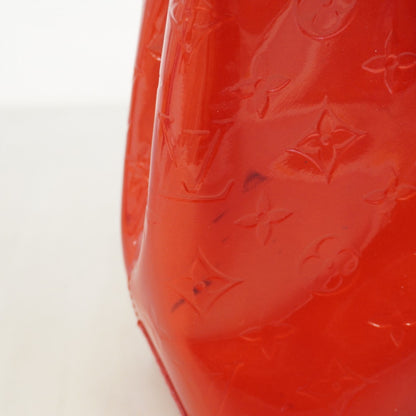 Louis Vuitton Vernis Reed Pm Handbag M91088 Rouge