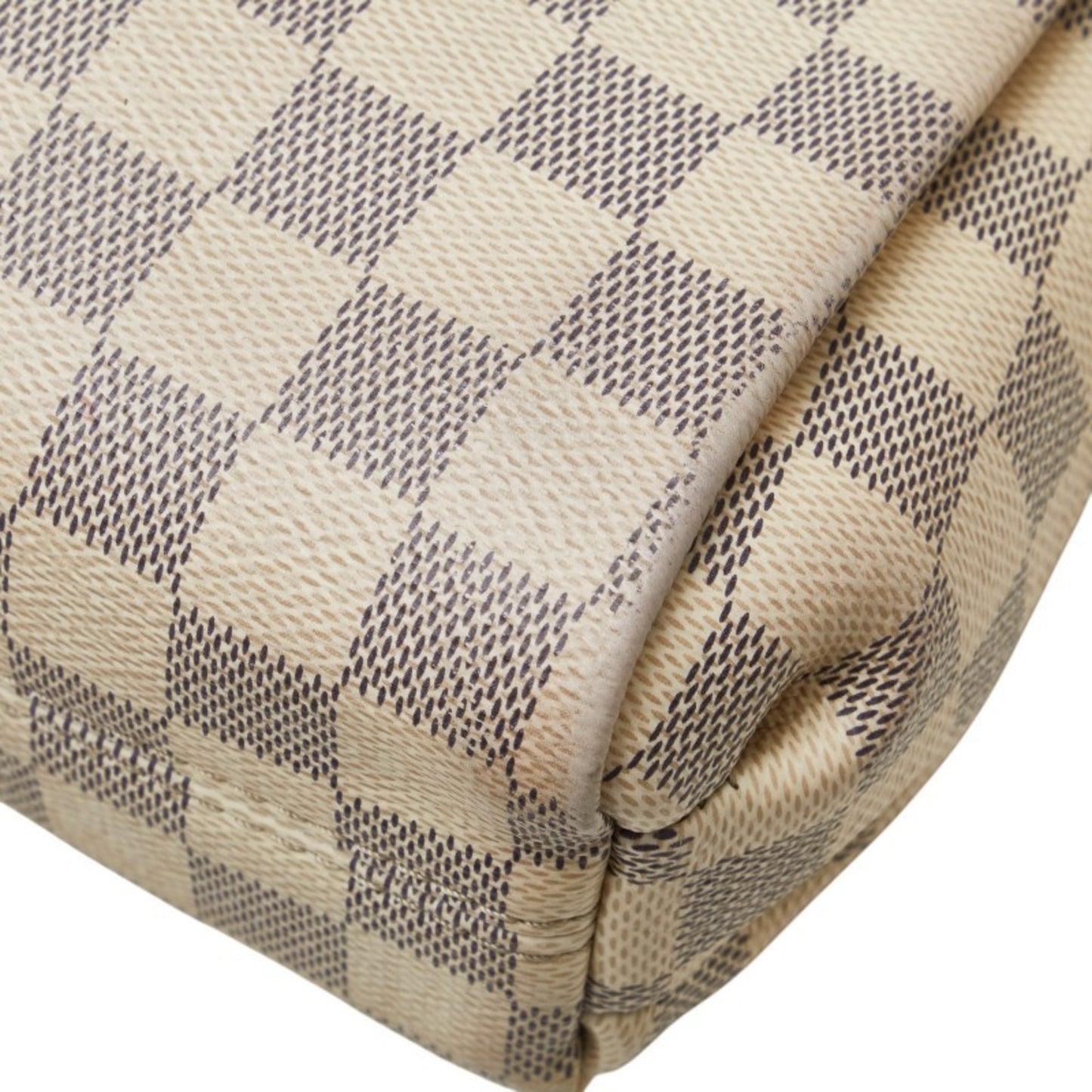 Louis Vuitton Damier Azur Croisette Handbag/Shoulder Bag 2Way N41581 Ivory Leather