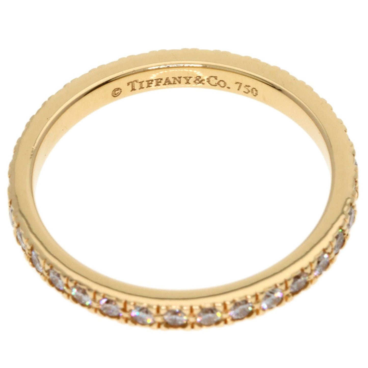 Tiffany Novo Full Circle Diamond Ring In 18K Pink Gold