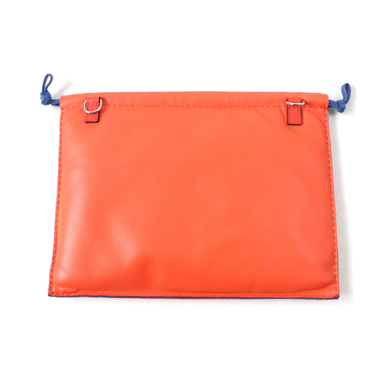 Hermes Pillow Case With Silver Hardware And Serie Buttons