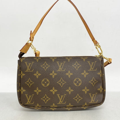 Louis Vuitton Monogram Pochette Accessoires M51980 Brown