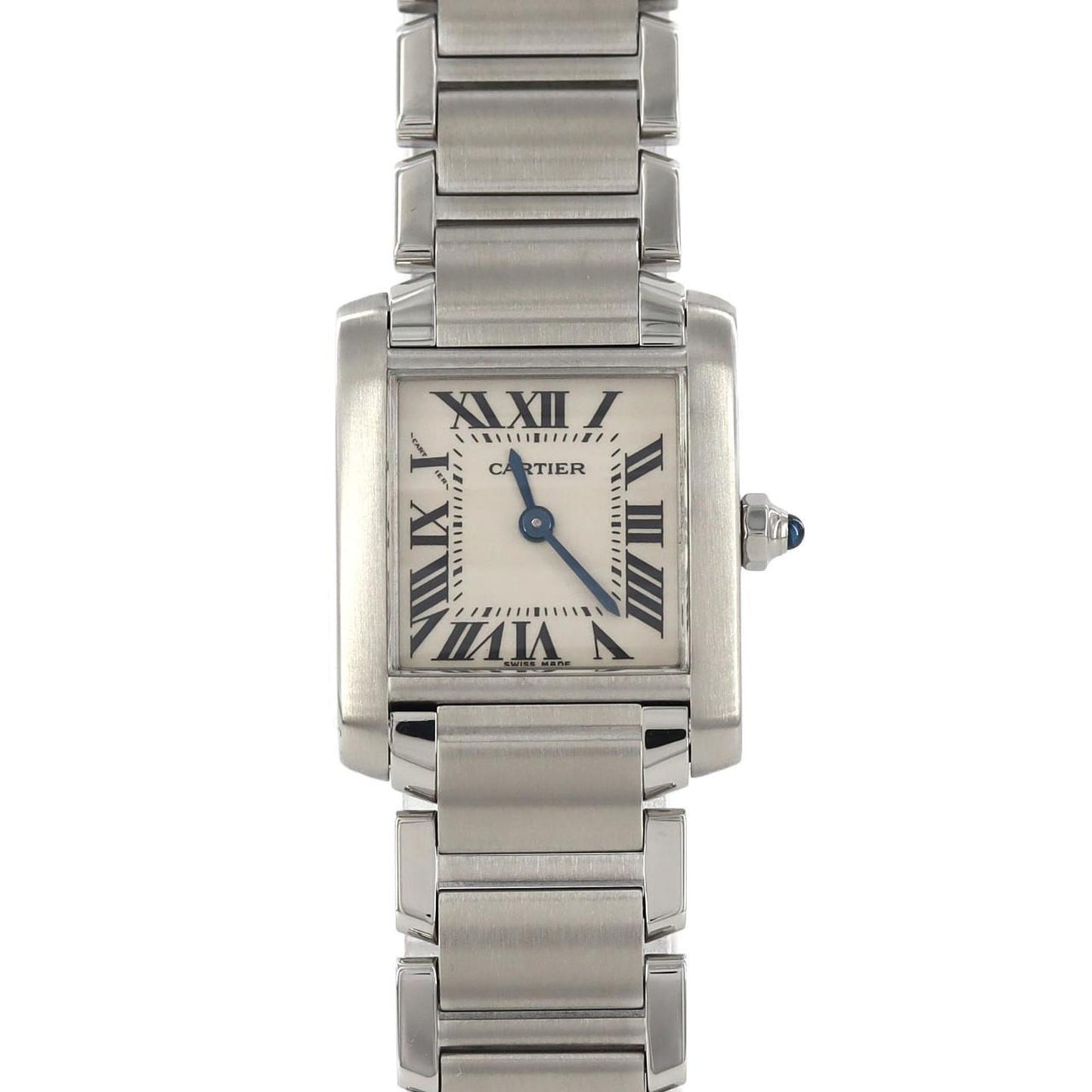 Cartier Tank Francaise Sm W51008Q3 Ss Wristwatch Quartz