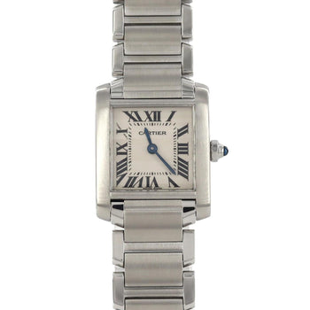 Cartier Tank Francaise Sm W51008Q3 Ss Wristwatch Quartz