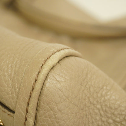 Gucci Soho Tote Bag 282309 Leather Beige Champagne