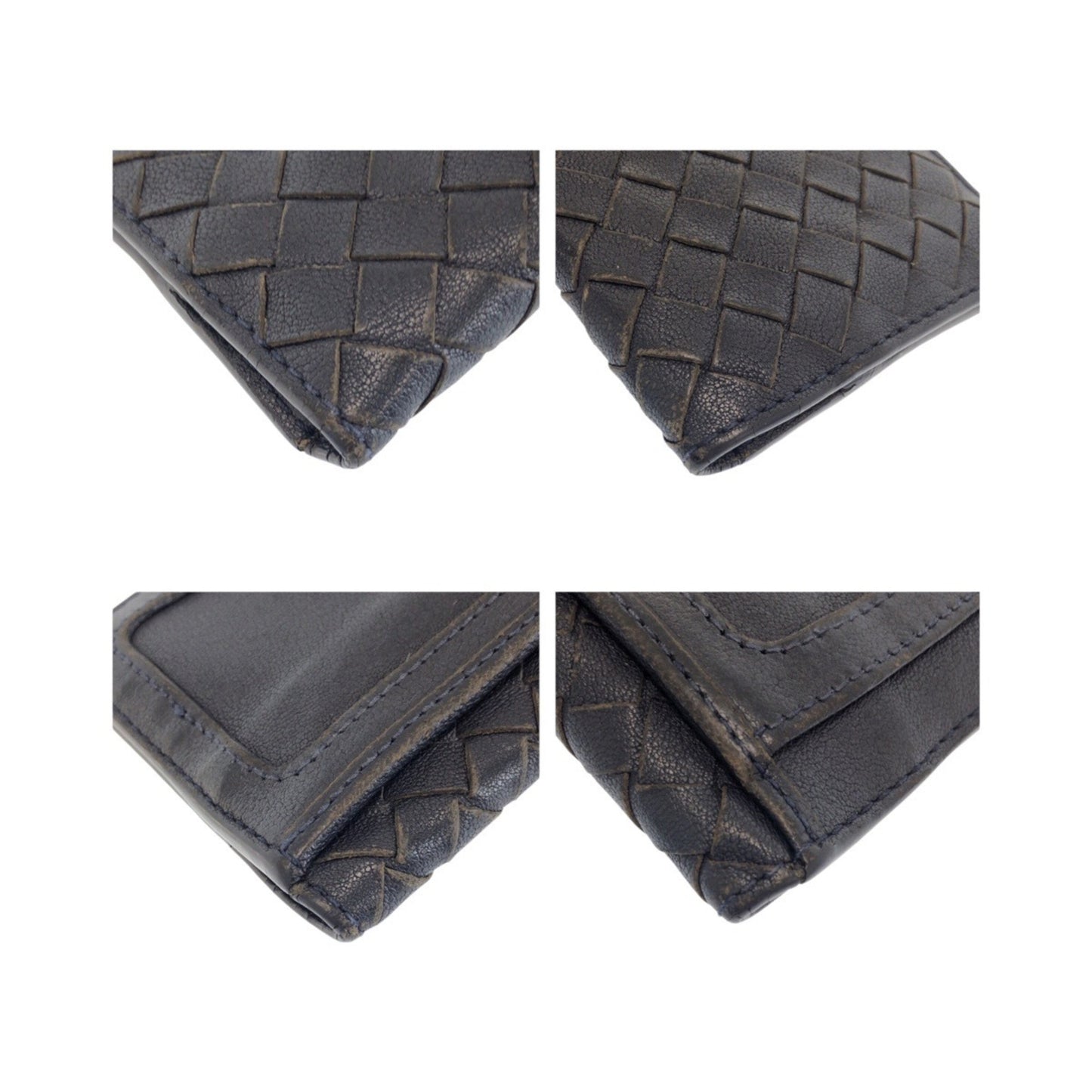 Bottega Veneta Intrecciato Leather Card Case/Pass Case